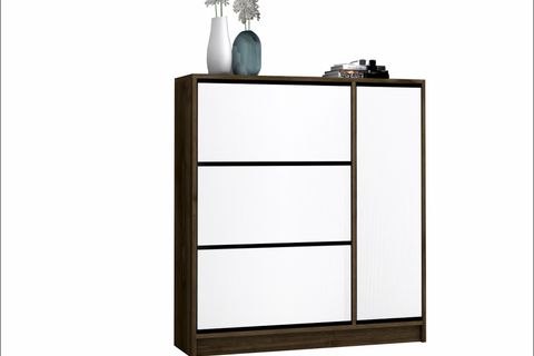 MOD AYAKKABILIK DOLABI, CEVİZ, 105 CM