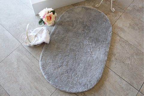 CHİLAİ HOME COLORS OF OVAL GRİ BANYO HALISI PASPAS SETİ