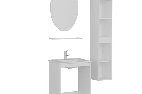 SANYA BANYO DOLABI 65CM AY2K+1EA1R+ETJ+BOY BEYAZ