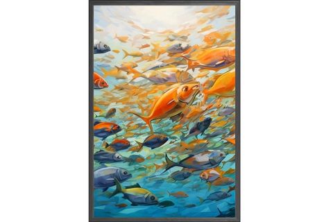 BAŞKA BİR DÜNYA ÇERÇEVELİ PANO SET, 50X70