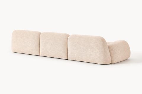 ROSE BUKLE MODÜLER ÜÇLÜ KOLTUK, BEJ