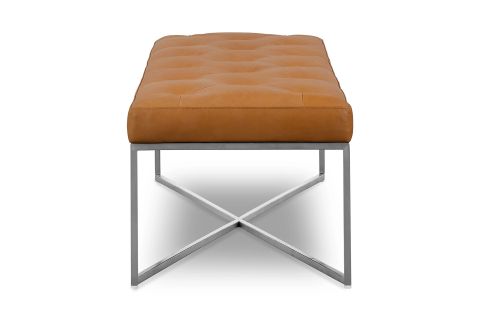LOYS PASLANMAZ METAL BENCH, DİKDÖRTGEN