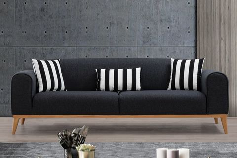 Üçlü Koltuk Füme