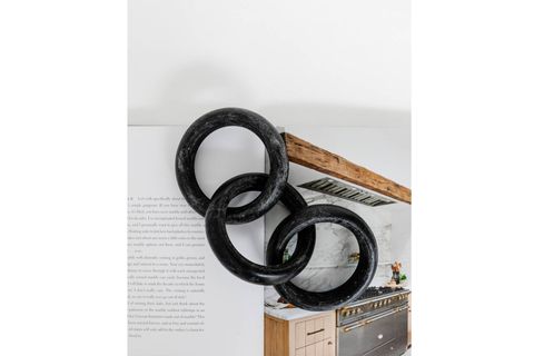 WARM DESİGN MERMER MASA ÜSTÜ DEKORU, SİYAH