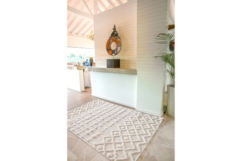 SİLVA HALI 58388A, BEYAZ, 200X290