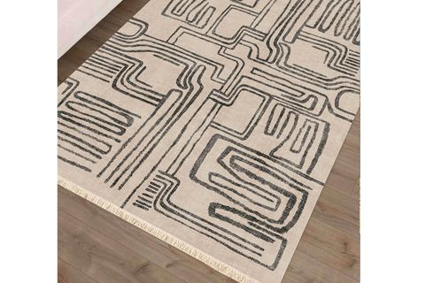 LİNES BASKILI DOKUMA TABAN HALI, 234 YNG, 120X180  CM