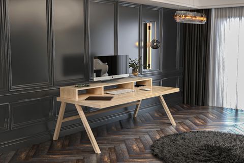 GİVAYO WOOD'S VİNCE ÇALIŞMA MASASI, NATUREL