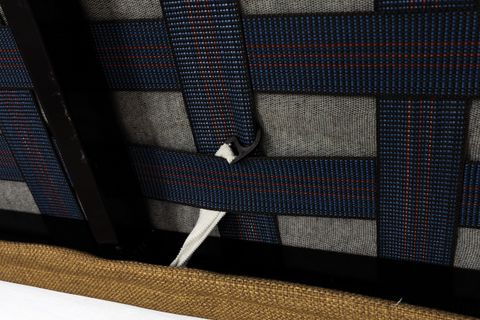 TWİN YIKANABİLİR KANEPE ÜÇLÜ YATAKLI HARDAL