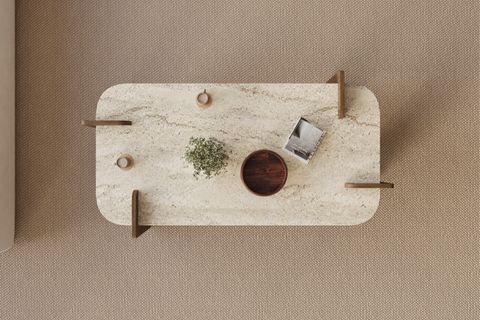 LEAPİRİ ORTA SEHPA MODERN MERMER DESEN