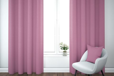 JAPPE PETEK DOKULU KADİFE DOKUMA FON PERDE, GÜL KURUSU, 300X260, KHP14709
