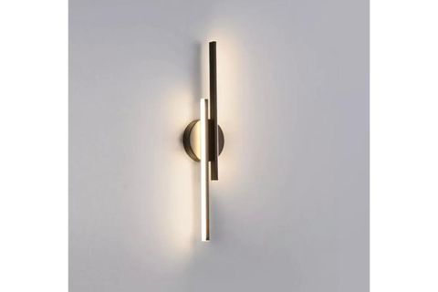 NORDİK LİNE DIŞA IŞIK VEREN APLİK, SİYAH, 20X10 MM