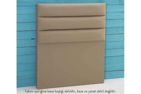 VİYANA BAZA BAŞLIĞI, KOYU BEJ, 100 CM