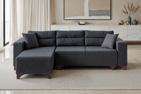 MİLAN MODÜLER KÖŞE KOLTUK, ANTRASİT
