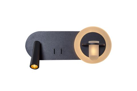 ÖZCAN AYDINLATMA STEP LED YATAY OKUMA LAMBALI APLİK SİYAH RENK, 2723-06-19