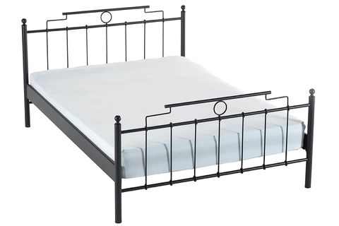 HATKUS METAL KARYOLA, SİYAH, 140X200