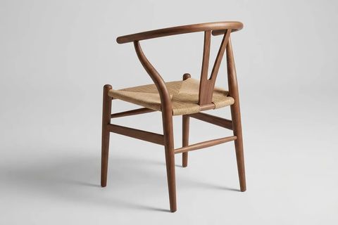 HAVANA SANDALYE, CEVİZ AHŞAP, KREM KUMAŞ