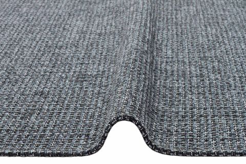 ELSE ANTRASİT HASIR DOKULU SİSAL KİLİM KAYMAZ TABAN YUMUŞAK MODERN HALI 100X200