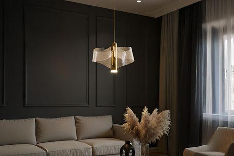 YEL LED AVİZE, GOLD