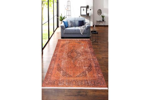 RABAT PAMUK DOKUMA ŞÖNİL HALI 1712, YIKANABİLİR, MULTİ, 100X200