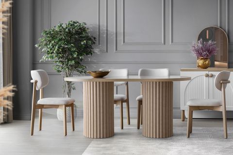MAJÖR OVAL YEMEK MASASI, 90X170