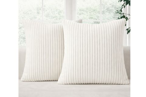 LİNE FİLİLLİ İKİLİ KIRLENT KILIFI, BEYAZ