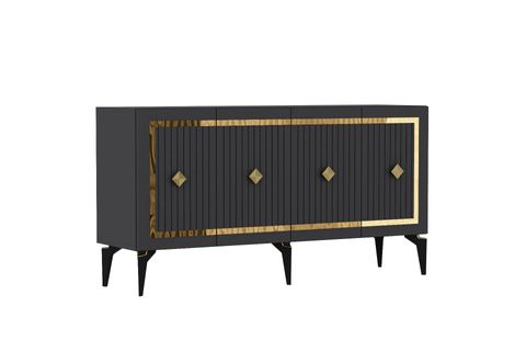 NOVA KONSOL, ANTRASİT ALTIN, 150 CM