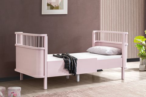 TREND BÜYÜYEBİLEN BEŞİK, PEMBE, 90X130