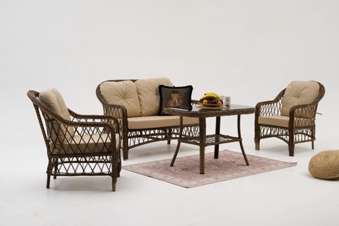 LORES İKİLİ BAHÇE TAKIMI, RATTAN
