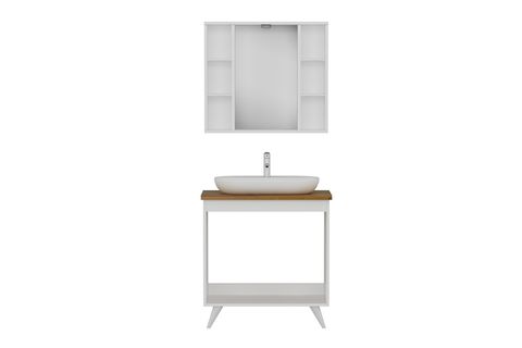 SANYA BANYO DOLABI AY2K101, ANTRASİT, 85CM