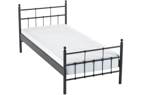 LALAS METAL KARYOLA, SİYAH, 90X200