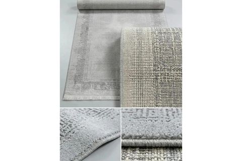 MERİNOS HALI RODİN 60894 096 SALON HALISI, GRİ, 80X150