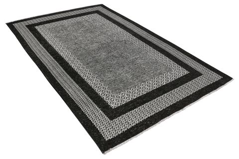 MORETTİ NORDİ 11543-K MODERN HALI, SİYAH, 77X150