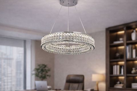 KONT KRİSTAL AVİZE, 50 CM