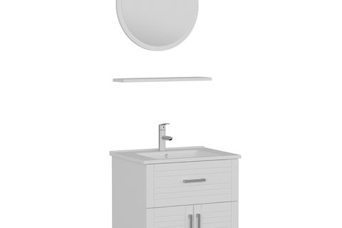 VERA BANYO DOLABI 65CM AS2K1Ç+1EA1R+ETJ BEYAZ