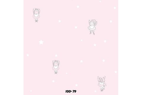 100-79 BALERİN KIZ TEMALI ÇOCUK VE GENÇ ODASI DUVAR KAĞIDI 5,33 M²