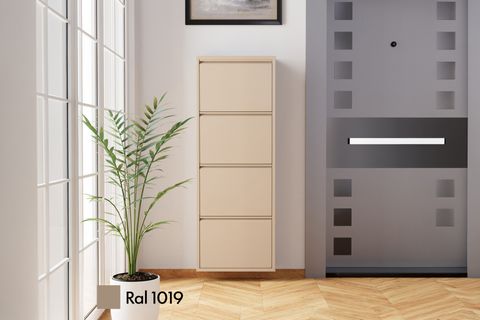 LİNEA METAL AYAKKABILIK, CAPPUCCİNO, 4 KAPAKLI