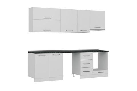 MİNAR 255 CM MUTFAK DOLABI BEYAZ 255 B16