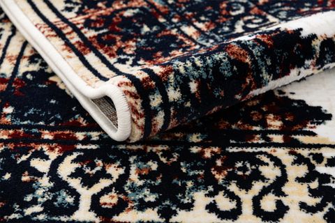 ETHNIC DOKUMA MAKINE HALISI, YUVARLAK, KREM, 160X160, 1939KR