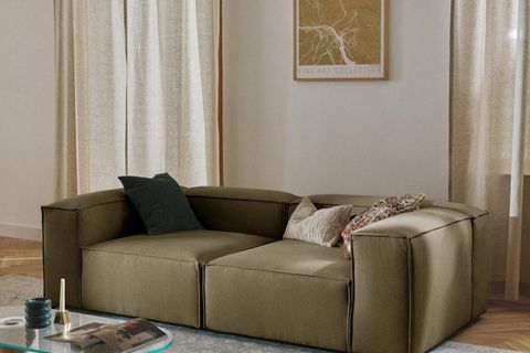 LENA İKİLİ KETEN KOLTUK, YEŞİL