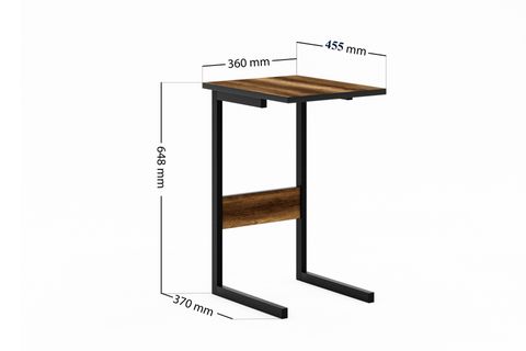 CERAMİCAL SP3 LAPTOP SEHPASI, C SEHPA, CEVİZ