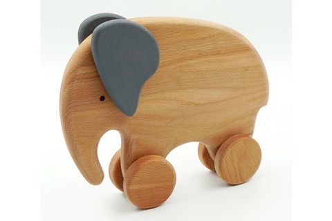 NS DESİGN FİL RENKLİ AHŞAP OYUNCAK