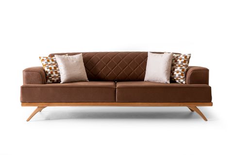 PALERMO KOLTUK TAKIMI, KAHVE KREM