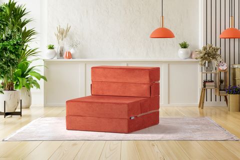 VALERIA KATLANIR YATAKLI TEKLİ KOLTUK, KİREMİT