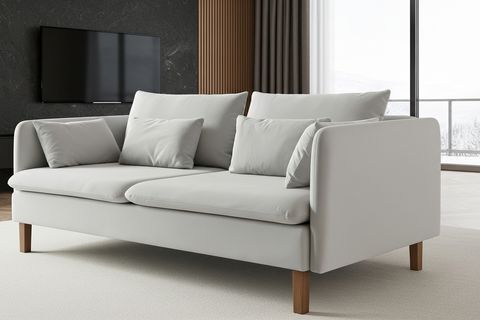 BUDAPEST MODÜLER ÜÇLÜ KOLTUK, KREM