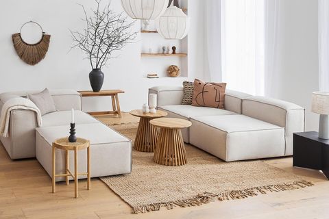 RELAX SOFT STANDART 4 MODÜL KÖŞE KOLTUK, EKRU