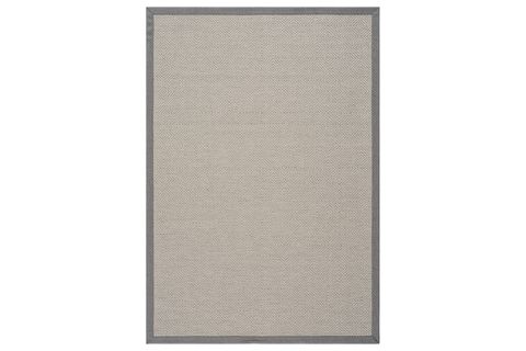 SİSALO BORDURE KREM GRİ SİSAL HALI, GRİ BORDÜR B3419B, 80X120