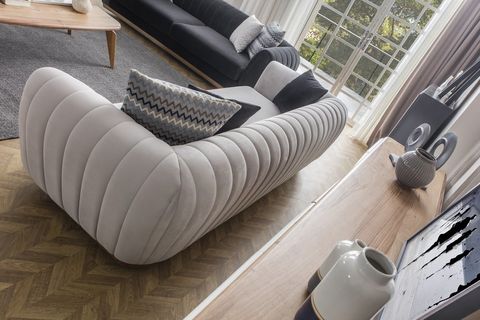 POLO ÜÇLÜ KOLTUK, TAŞ RENGİ