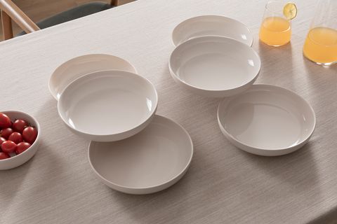 KİTCHEN ESSENTİALS STONEWARE YEMEK TAKIMI, BEJ, 24 PARÇA