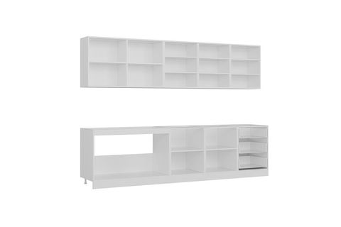 MİNAR BASİC 300 CM MUTFAK DOLABI BEYAZ 300-B3