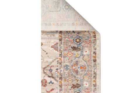 PERSEUS 01 ETNİK DESENLİ HALI, KREM GRİ, 290X380 CM